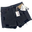 Jessica Simpson  denim shorts button fly infinite high-rise size 27 Bradford Blac Photo 0