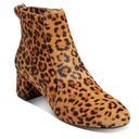 Jack Rogers NEW  Berkley Leopard Print Dyed Cow Hide Fur Bootie Leather Photo 0