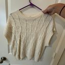 Fancy D Boutique Sleeveless Sweater Vest White Photo 1