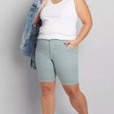 Lane Bryant  curvy Slim Bermuda Short sz 26 Photo 4