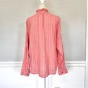 Pilcro x Anthropologie Pink Tavi Button Down Blouse Photo 3