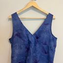 Vintage Blue romantic floral share summer dress sleeveless Photo 8