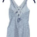 Lululemon  Enhearten Tank top crossback gray spacedye strappy crossback Size 4 Photo 3