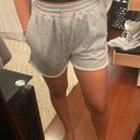 Zaful Grey Sweat Shorts High Waisted Photo 1