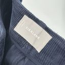 Everlane NWT  Navy The Corduroy Way High Slouchy Wide Leg Drape Pants Size 6 Photo 2