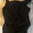 Black mini dress with cut out Size M Photo 2