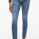 J.Crew  10” Highest Rise Button Fly Skinny Jeans Vintage Cape Wash Size 26 Photo 0