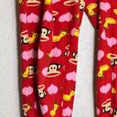 Paul Frank  Women's Red and Pink Julius pajama pants S Photo 4