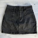 PacSun  Faded Black Cargo Denim Mini Skirt 23 Photo 0