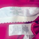 Cabana Del Sol Cabana Beach One-Piece Swim Ruched Flattering Fuscia Pink Summer Vacay Pool Sz L Photo 2