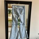 easel  Wide Leg Bell Stonewashed Jeans Photo 1