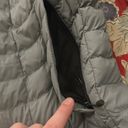 The North Face  Grey Puffy Jacket  Photo 3