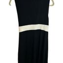 White House | Black Market WHBM BLACK AND WHITE WRAP DRESS Photo 1