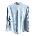 Everlane  The Clean Silk Oversized Button Down Shirt Blue Size 2 Photo 1