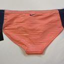 Nike  Tonal Stripe Hipster Bikini Bottoms Coral M Photo 5