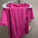 Juicy Couture NWT  Logo Magenta Sleepwear Set 2 piece Pants Shirt Size L Photo 0