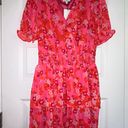 Sugar Lips New,  Floral Print Ruffle Layer Dress Photo 0