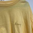 Brandy Melville John Galt Yellow Honey Crop Top Photo 1