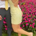 Sherri Hill Yellow Homecoming Dress Photo 1