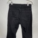 Everlane Women 27 Black The Kick Crop Jeans Raw Hem High Rise Straight Cut Photo 6