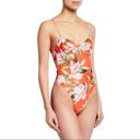 Mara Hoffman Mara Hofmann High-Leg One-Piece Floral Swimsuit Size XL NWT $310.00 Photo 5