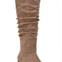 Qupid  The Roderick Wide Calf Boot Tall Taupe Photo 0