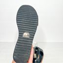 Sorel  Ella Sandal Black Leather Size 7.5 Women’s Strap Photo 1