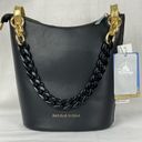 Disney  Jasmine Aladdin Bucket Bag/Crossbody Handbag Chain Link Fringe Black New Photo 7