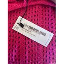 Nasty Gal Stitchy Backless Knitted Mini Cover Up Dress Hot Pink NWT Large Photo 6