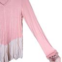 LOGO By Lori Goldstein  Pink Long Sleeve Blouse Size Medium Photo 4