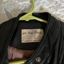 Free People Vegan Leather Jacket Photo 3