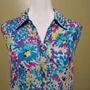 Fashion Bug  Women's Sleeveless Button Up Blouse Size Large Photo 1