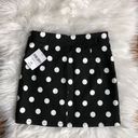 Forever 21 Denim Polka Dot Skirt Photo 1