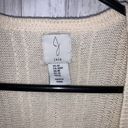 Joie Womens Size M  Ivory Cardigan Short Sleeve EUC Photo 1