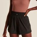 Abercrombie & Fitch BNWOt Abercrombie black women’s high waisted traveler shorts Photo 0