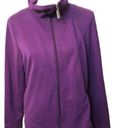 Danskin  Now purple full zip funnel neck sweatshirt Photo 0