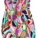 Sky to Moon Strapless Multicolor Cocktail Corset Dress Medium Summer Easter Photo 0