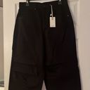 Good American New  Uniform Trousers In Black Size 2/26 Photo 3