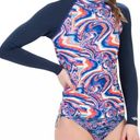 Dolfin NWT  Uglies Long Sleeve Tie Dye Rash Guard - S Photo 0