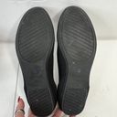 Rothy's Rothy’s Size 9.5 The Loafer Ballet Flats Black Knit Round Toe Slip On Blue Trim Photo 12