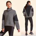 Alala  • Retreat sweatshirt charcoal boucle funnel neck lounge boucle sweater Photo 1