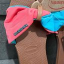 Havaianas  You St. Tropez Color Sandals
Color Rust (Pink/ Blue), Size 7/8W, NWT Photo 4