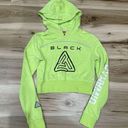 Black Pyramid  Neon Cropped Hoodie Women’s Small Photo 0