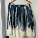 Donna Karan  Printed Skirt with Pleats Size 12 Photo 11