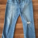 Loft Straight Leg Crop Jeans  Photo 2