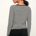 Amuse Society Honey Striped Long Sleeve Top Photo 2