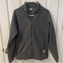 Carhartt Gray Fleece Jacket Photo 0