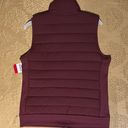 Reebok New  Burgundy Getaway Vest Small Photo 6