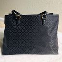 Tommy Hilfiger Black Monogram Tote Photo 2