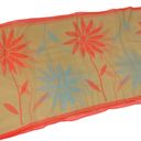 Daisy Vintage Glentex Hand Rolled Made in Japan Silk Floral  Scarf Photo 1